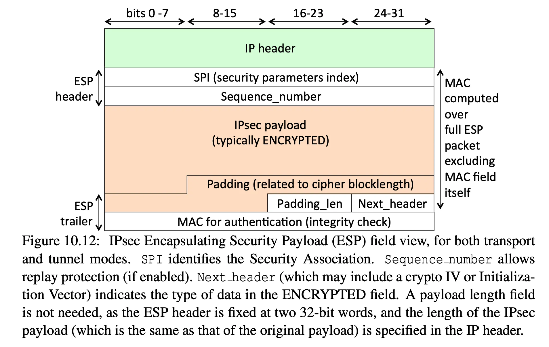 Encapsulating Security Payload